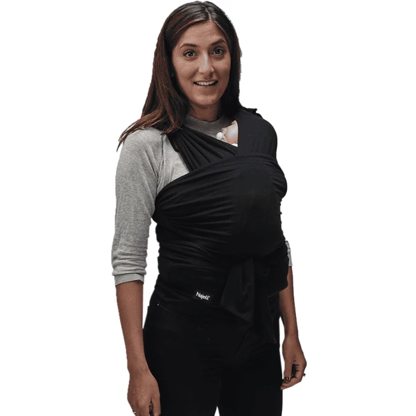 Najell Voorgevormde Draagdoek Charcoal Black - Image 4