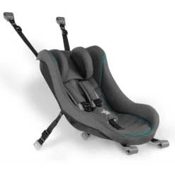 Qeridoo ® Babyzitje Donkergrijs Voor Kinderfietskarren