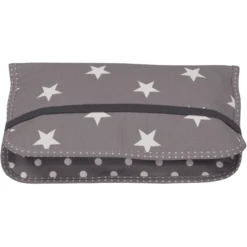 Ullenboom Patchwork Luiertas - Grijze Sterren