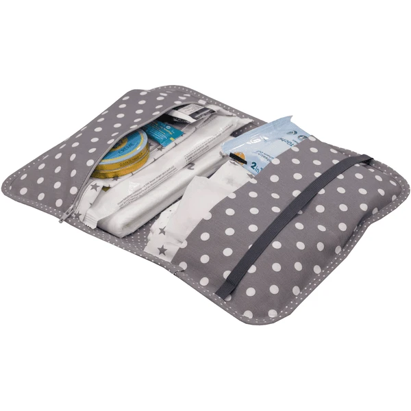 Ullenboom Patchwork Luiertas - Grijze Sterren - Image 4