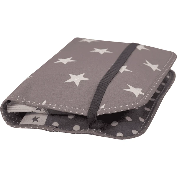 Ullenboom Patchwork Luiertas - Grijze Sterren - Image 5