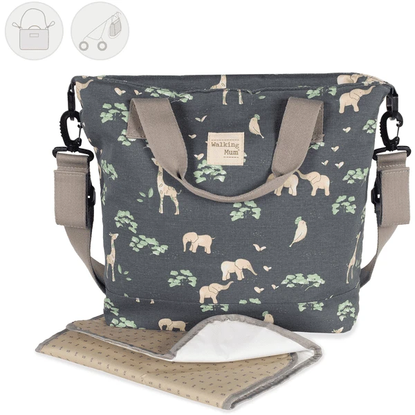 Walking Mum Baobab Luiertas, Grijs - Image 2