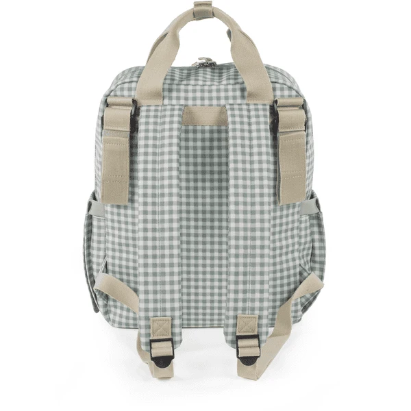 Walking Mum Rugzak I Love Vichy Green - Image 3